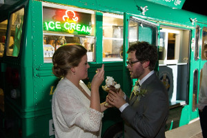 Wedding ice cream