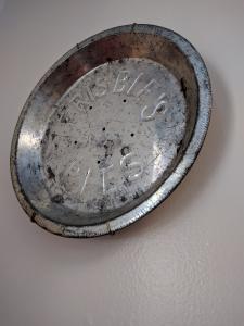 Frisby Pie Tin.